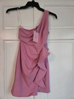 Pink Ruffle Dress