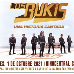Tickets Para Los Bukis Octubre 1