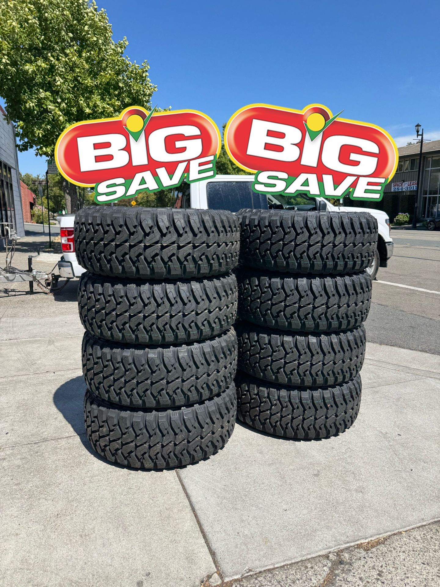 33-12-50-20 Tires 12 Ply 880$ Installed