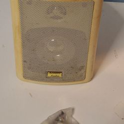 Acoustic Audio 151B Indoor Outdoor 2 Way Speaker biege