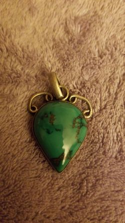 turquoise Silver pendant