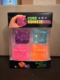 Cube squeezeballs