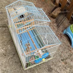 USED Bird Cage with Accessories Large