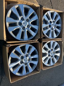 Set Of 4 Toyota Tundra 20” Wheels