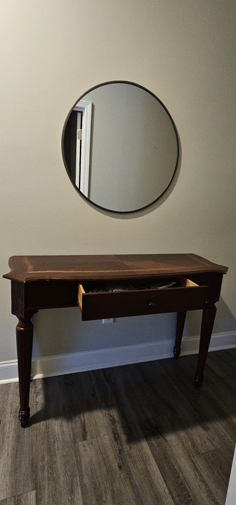 Wood Console Table