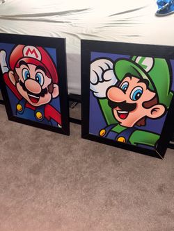 Luigi Mario Luigi Frames