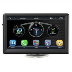 Portable CarPlay System For Car With Rear Camera 
