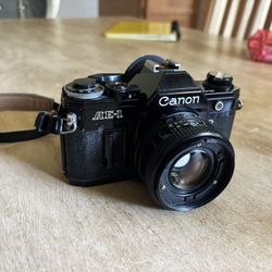 Canon AE-1, 35mm Film Camera