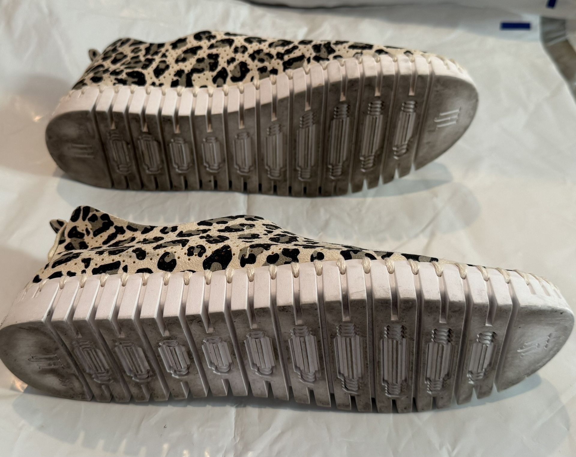 Ilse Jacobson Hornbaek tulip slip on shoes 36/6,leopard