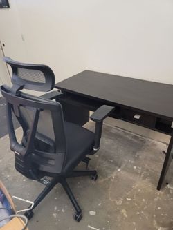 Chair and Desk Excellent Condition $300 for both