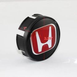 BRAND NEW 4PCS JDM RED H HONDA WHEEL RIM CENTER CAPS HUBS COVER 58MM (2 3/4") FOR CIVIC FIT INSIGHT
