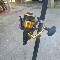 PENN. SPINFISHER V6500LL/ SHIMANO TREVALA
