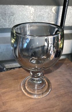 Large glass cocktail cups