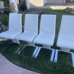 Mid Century Modern Chair Set Metal Base- DIY