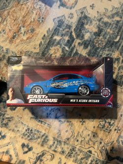 Mia’s Acura Integra , fast & furious die cast model car