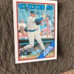 Jody Davis baseball card tops Number 615, Topps