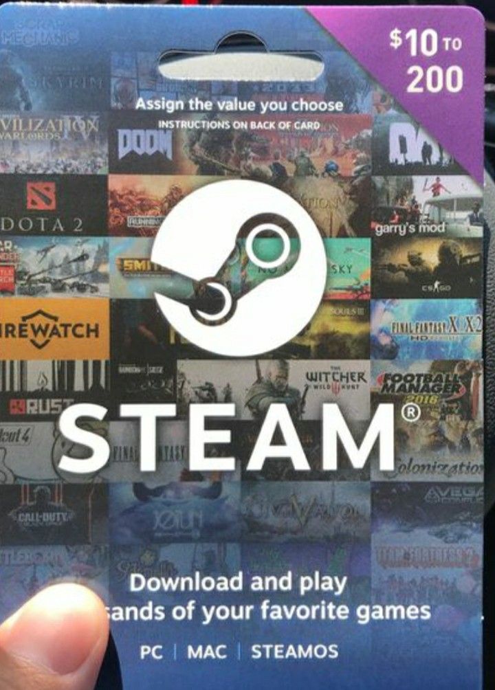 Steam $200 for $100