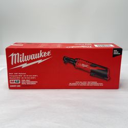 Milwaukee 2457-20 M12 12-Volt Lithium-Ion Cordless 3/8 in. Ratchet Tool-Only