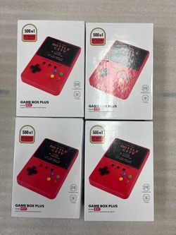 Wholesale Bundle Lot – 6 Handheld Game Consoles + 2 Grip Trainers Mixed Electron