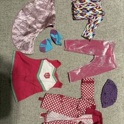 Assorted Lot Of American Girl Clothes