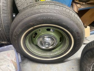 2 SETS OF RALLY RIMS & 1 SET OF BUICK RIMS