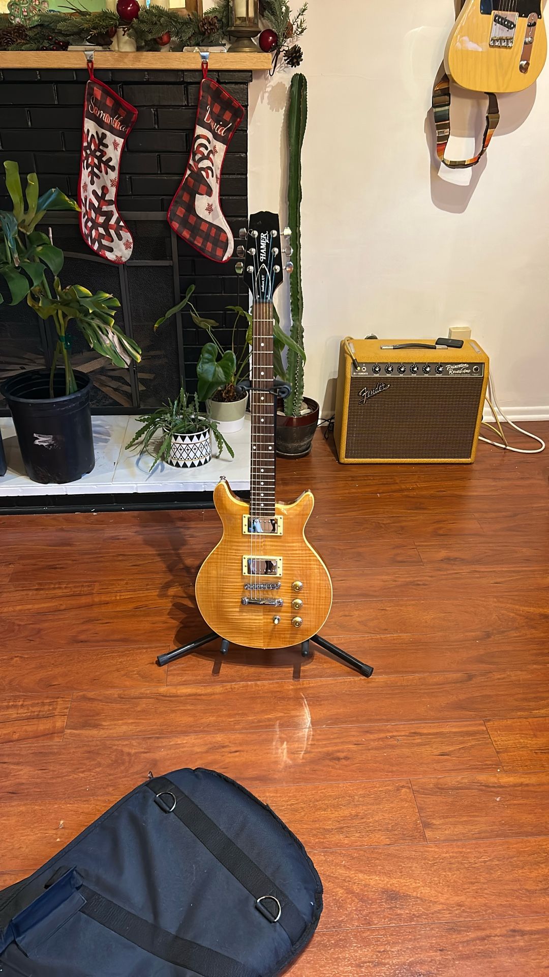 Electric Guitar Hamer Sunburst A/T