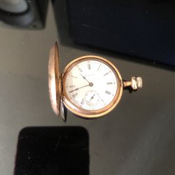 Elgin Gold Pocket Watch