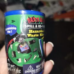(NEW) HAZARD WASTE SLIME. SPILL A SUPRISE AND BUILD IT