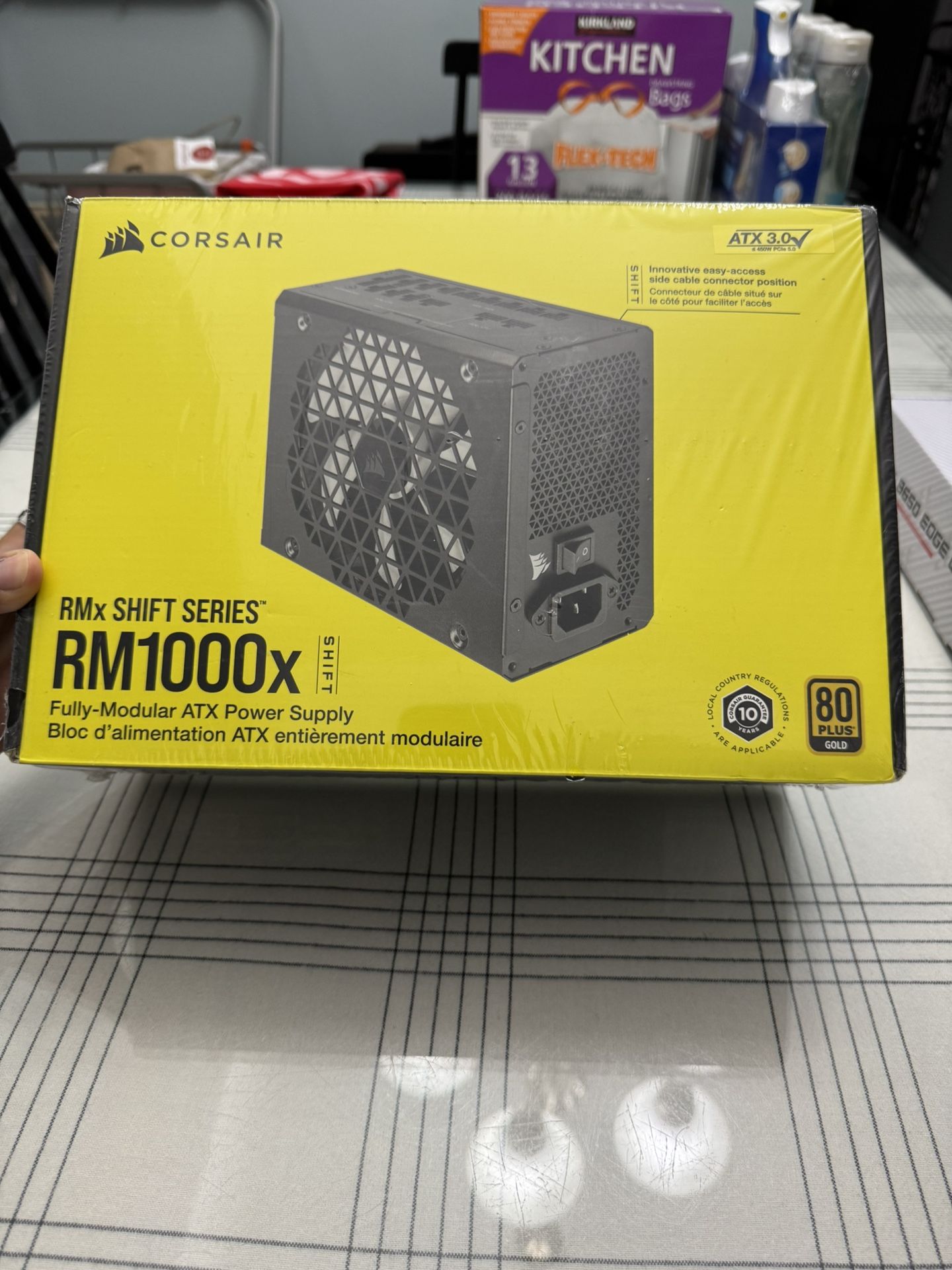 Corsair RM1000x 80 Plus Gold Efficiency - Black