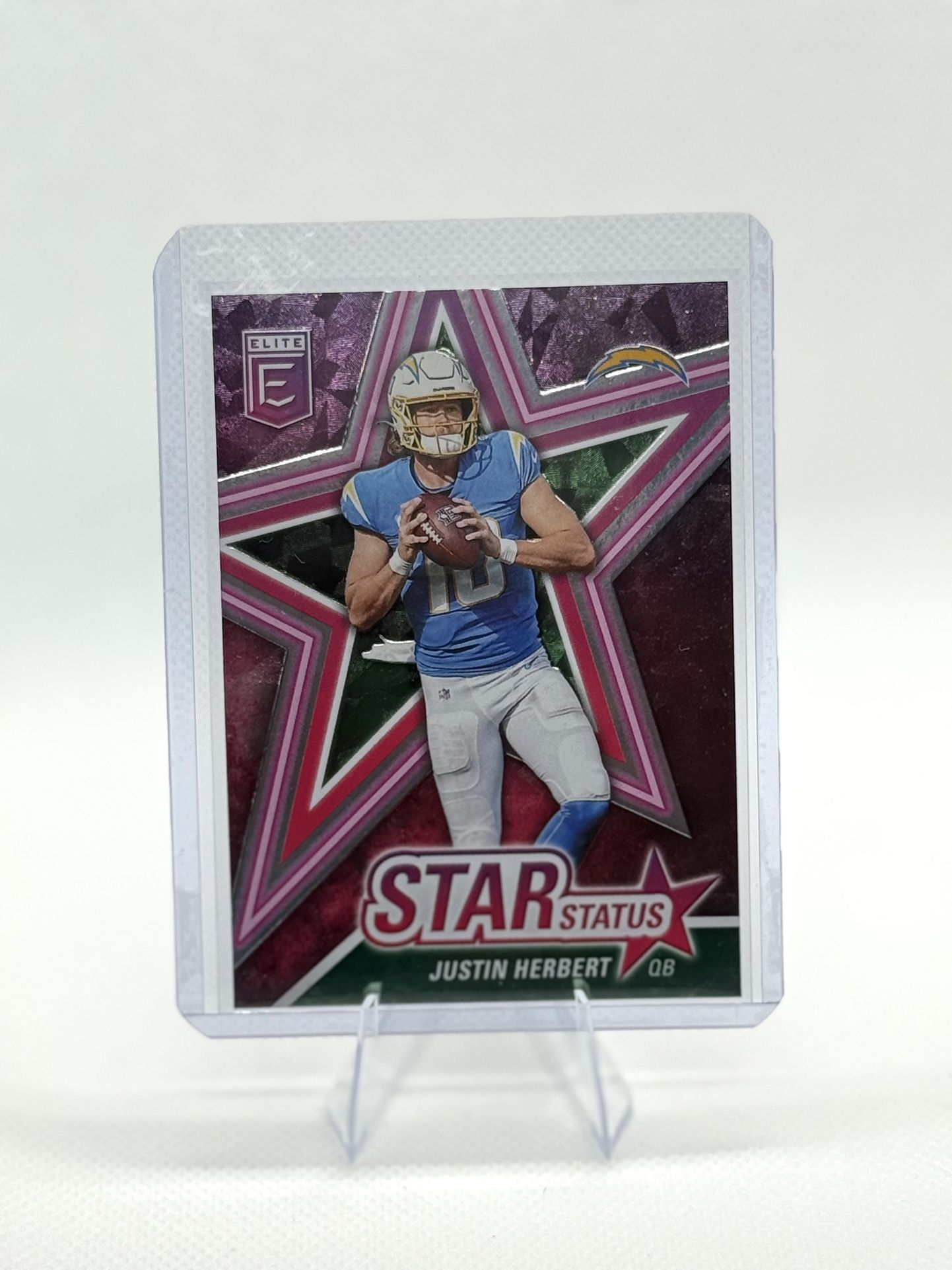 Justin Herbert Elite Stars Status Card