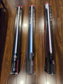 Star Wars Hasbro Force Fx black series lightsabers