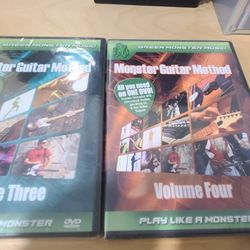 Monster Guitar Method Volume 3 And 4 Dvd