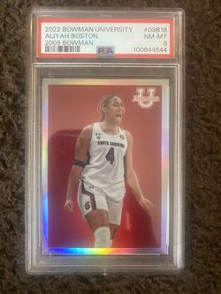 2022 Bowman University Aliyah Boston PSA 8