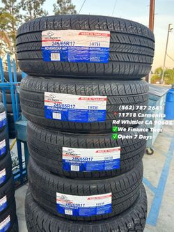 245/65R17 Atlander New Set of Tires Installed and Balanced Set de Llantas Nuevas Instaladas y Balanceadas