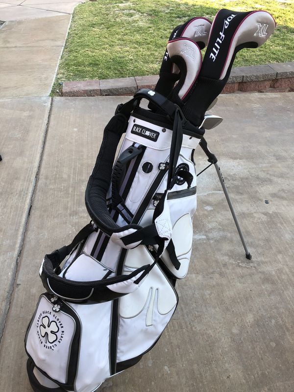 Black Clover Golf Bag Top Flight Women’s Set for Sale in Henderson, NV ...