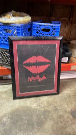 Vintage New York dolls poster