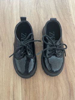 Black Zara toddler shoes