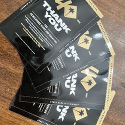 CPK “Thank You” Game Cards