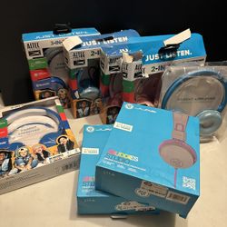 Kids Wired And Wireless Headphones