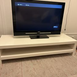 TV Stand, TV, and TV Mount (all included)