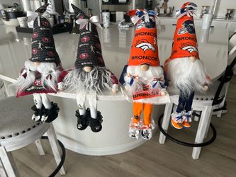 NFL 49er Gnome Set of 2