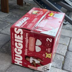 Size 2 Huggies Diapers