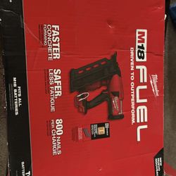 Milwakee Dual Nail Gun