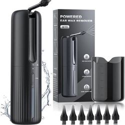 new Ear Wax Removal - Electric Ear Cleaner - Water Powered Ear Cleaner with 4 Water Pressure Cleaning Modes - Safe and Effective Ear Wax Removal Tool 