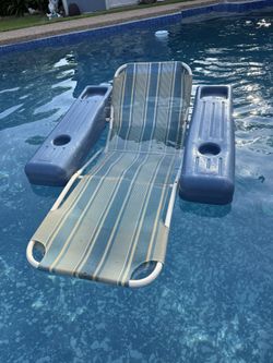 Poolmaster Floating Lounger Chaise Pool Float Chair