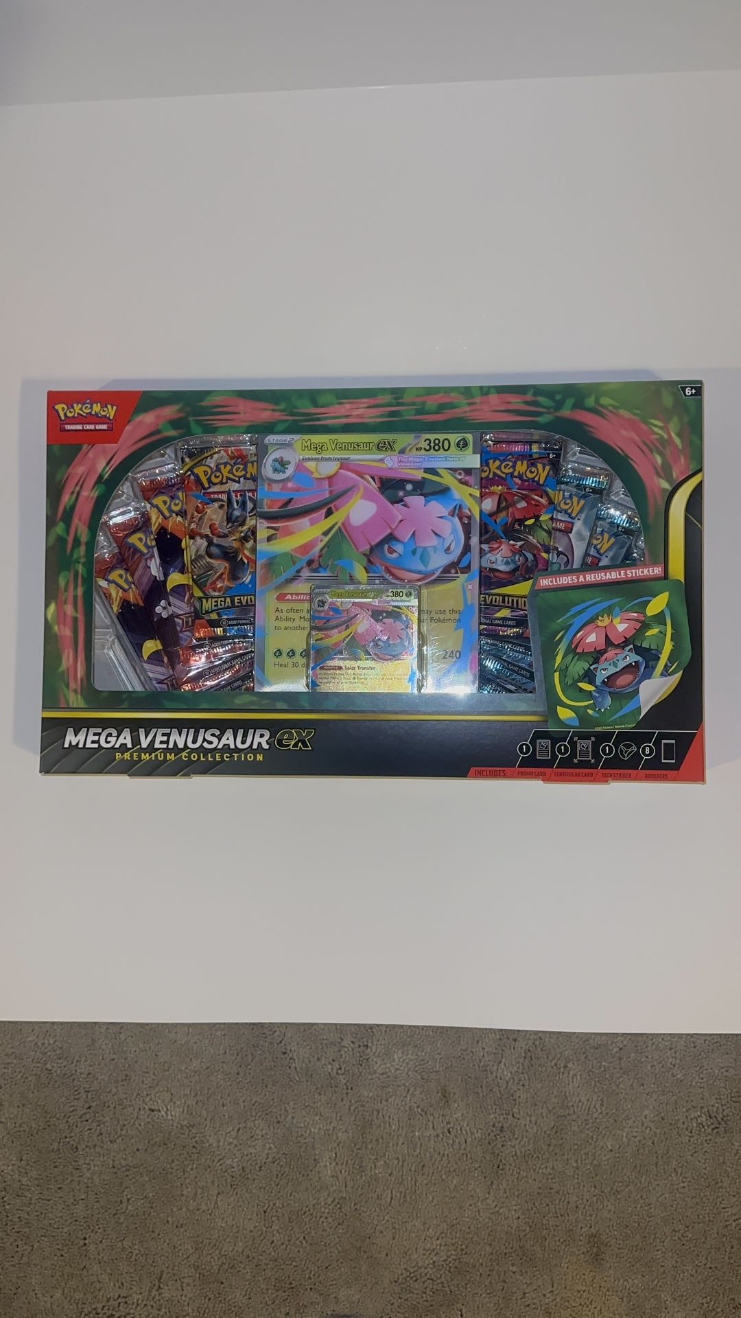 Pokemon Mega Venusaur Box 