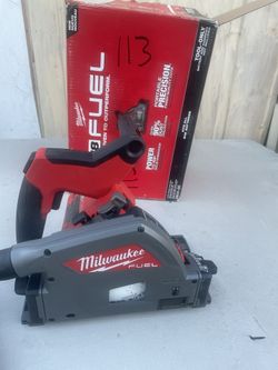 Milwaukee M18 FUEL 18V Lithium-Ion Cordless Brushless 6-1/2 in. Plunge Cut Track Saw (Tool-Only)