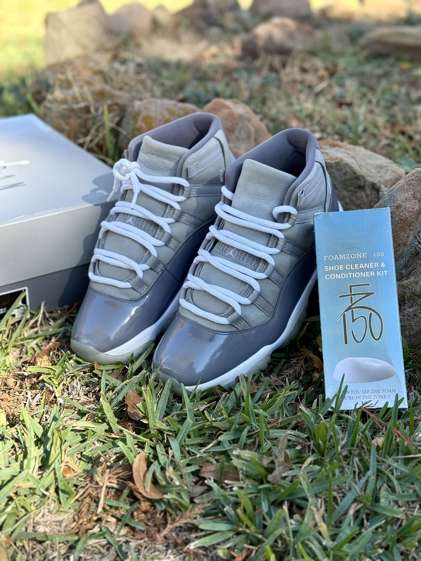 Jordan 11 Cool Grey Size