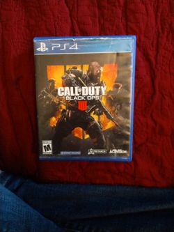 Call Of Duty Black Ops 4 Ps4 Game 