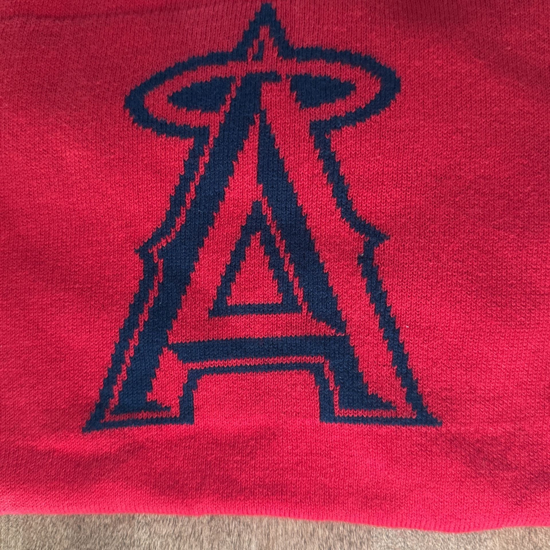 Angels Baseball Bare shoulder Women Sweater NEW